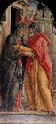 The Meeting of Anne and Joachim, Bartolomeo Vivarini